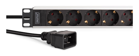 EAN 4016032501671 - Digitus DN-95440 unidad de distribución de energía (PDU) 9 salidas AC 1U Negro, Plata imagen 3