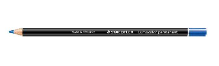 Marcador Seco Staedtler Azul Permanente 12 Piezas