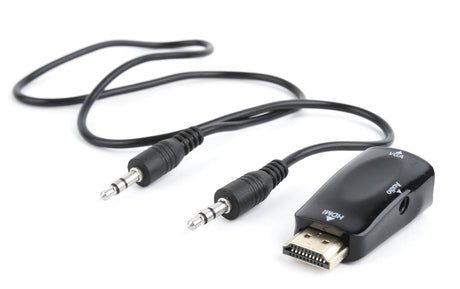 EAN 8716309085915 - Gembird A-HDMI-VGA-02 cambiador de género para cable VGA (D-Sub) Negro imagen 1