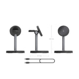 EAN 8435739903537 - AISENS ASCH-15W3WC066-BK cargador de dispositivo móvil Auriculares, Smartphone, Reloj inteligente Cargado imagen 4