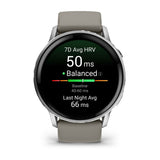 EAN 0753759342883 - Garmin Venu 4 3,56 cm (1.4") AMOLED 45 mm Digital 454 x 454 Pixeles Pantalla táctil Plata Wifi GPS (satél imagen 2