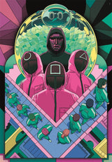 Puzzle El Juego Del Calamar 2 1000pzs