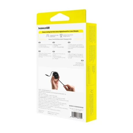 EAN 6932172661359 - Baseus P10364501111-00 cable de conector Lightning 1 m Negro imagen 11