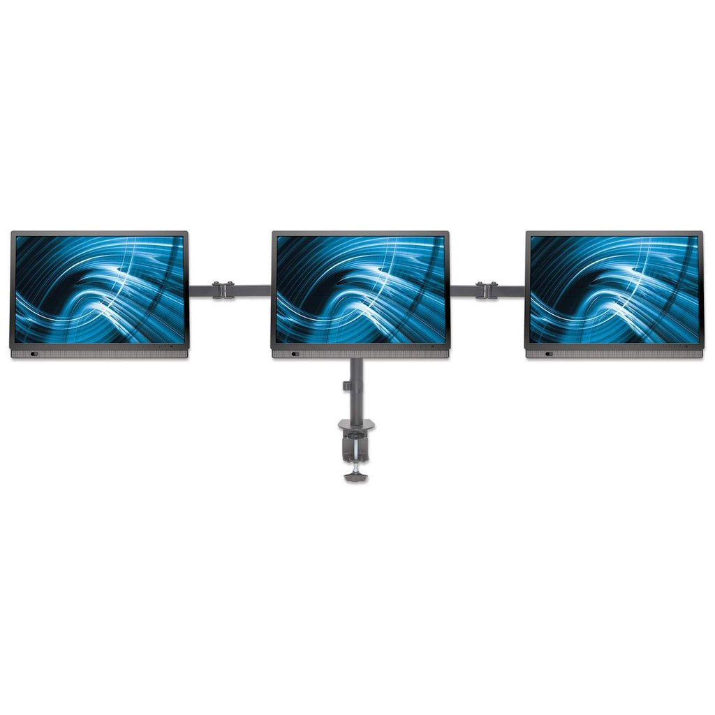 EAN 766623461658 - Manhattan 461658 soporte para monitor 68,6 cm (27") Negro imagen 5