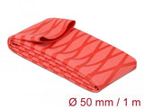Schrumpfschlauch X-Muster Rutschfest 1 M X 50 Mm Rot