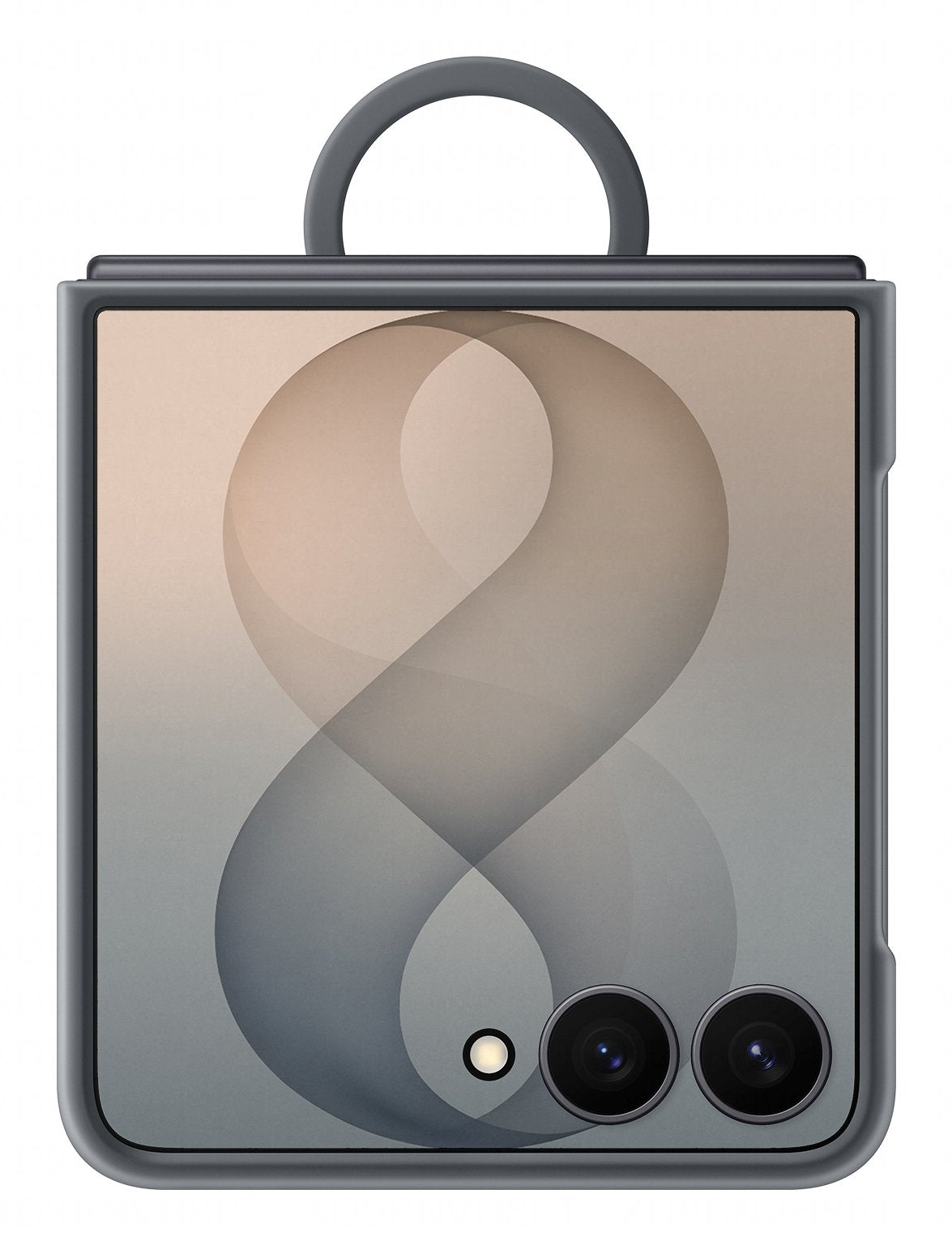 Samsung Silicone Ring Magnet Case Fr Galaxy Flip8 Black
