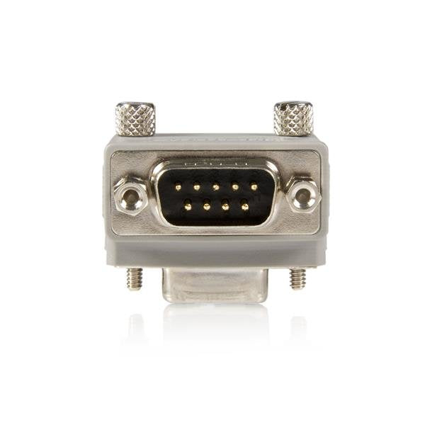 Startech Adaptador Serial Db9 A Db9 H/M Acodado Gris Gc99mfra1