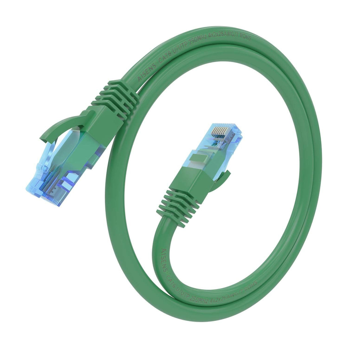 Aisens Cable De Red Rj45 Cat.6 Utp Awg26 Cca - 30cm - Verde
