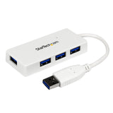 EAN 0065030850957 - StarTech.com ST4300MINU3W hub de interfaz USB 3.2 Gen 1 (3.1 Gen 1) Type-A 5000 Mbit/s imagen 1