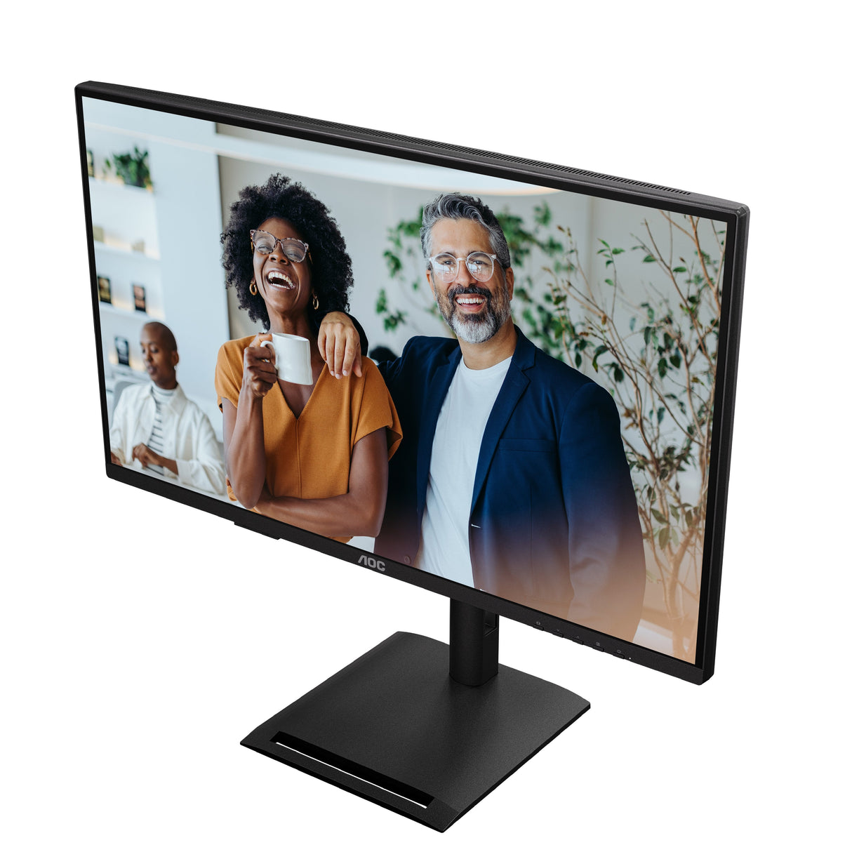 Aoc Q27p4cv 27" Ips Qhd 120hz 4ms Hdmi 2.0 Dp Usb C Dp Alt Mode Pd 96w Has