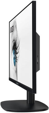 Monitor  Msi Pro Mp245vde, Led  23,8 "Negro, Fullhd, Va, Adaptive Sync, Hdmi, Vga, Panel 100hz 9s6-3pc0cm-003