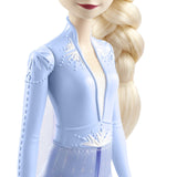 Mattel Disney Frozen - Elsa (Vestimenta Película 2), Muñeca Hlw48