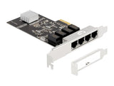 Delock Tarjeta Pci Express X4 A 4 X Rj45 Gigabit Lan