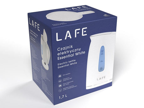 EAN 5907512874004 - Lafe Essential White tetera eléctrica 1,7 L 2200 W Blanco imagen 9