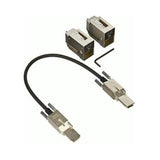 Cisco C9200l-Stack-Kit= Cable De Fibra Optica 0,48 M Negro, Gris