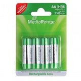 Pila Recargable Mediarange Accu Mignon Aa Hr06 4mk