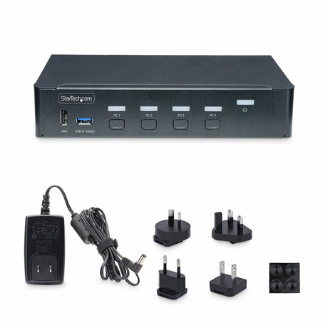 EAN 0065030903264 - StarTech.com P4AD122-KVM-SWITCH interruptor KVM Montaje en rack Negro imagen 6