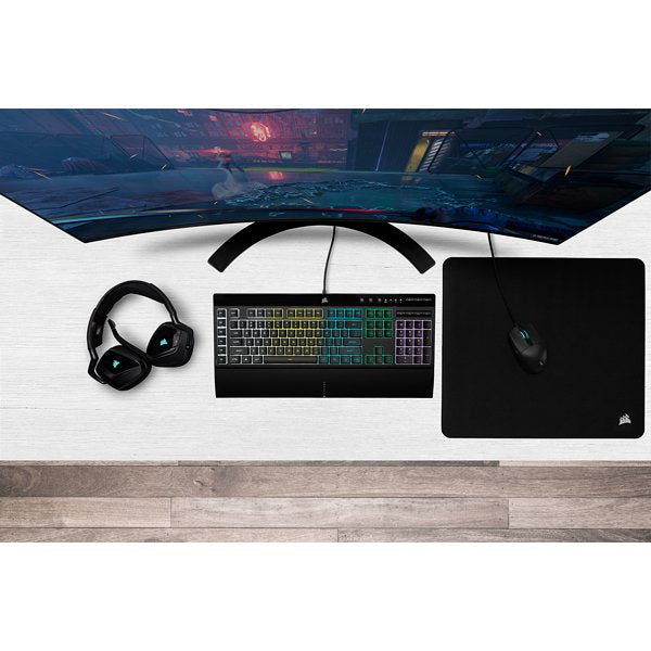 Corsair K55 Rgb Pro Teclado Juego Usb Qwerty Inglés De Ee. Uu. Negro