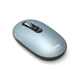 Port Connect Wireless & Bluetooth Rechargeable Pure Mac Mouse, Storm