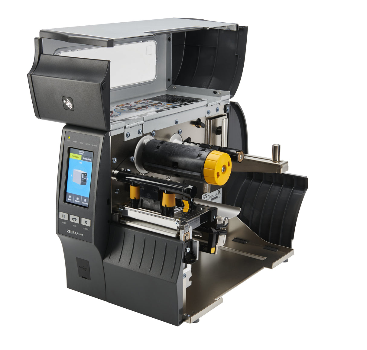 Impresora De Recibos Zebra Zt411 203 X 203 Dpi Inalámbrico Y Alámbrico Térmica