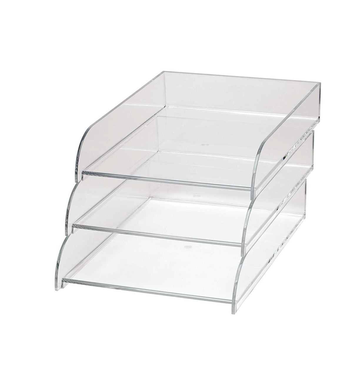 Maul Acryl-Briefablage, Din A4 Glasklar