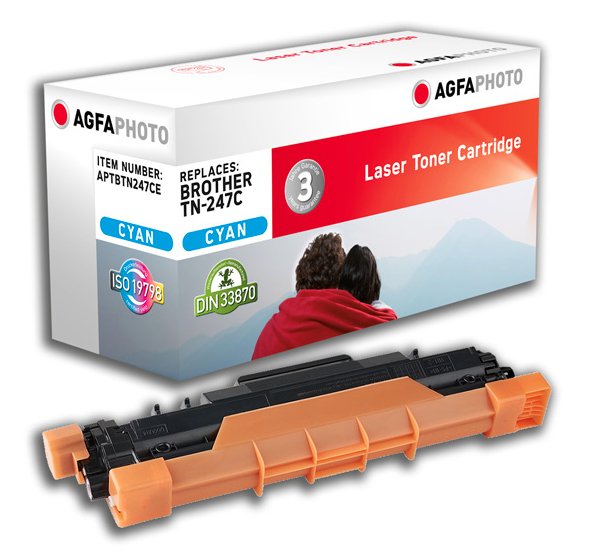 Tóner Agfaphoto Compatible Para Brother Tn-247c Cyan