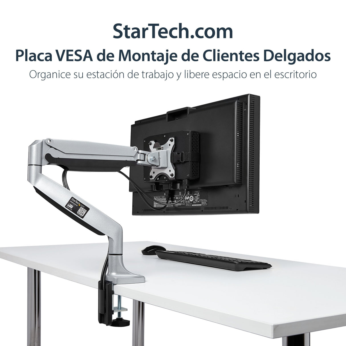 EAN 0065030867320 - StarTech.com ACCSMNT soporte de CPU Peana para monitor Negro imagen 13