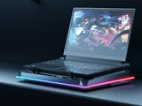 Conceptronic Usb-C Laptop-Almohadilla Refrigerante + Handyhalter, Rgb, 12v