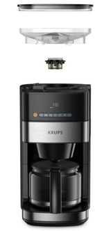 Krups Aroma Partner Km8328 Totalmente Automática Cafetera De Filtro 1,25 L