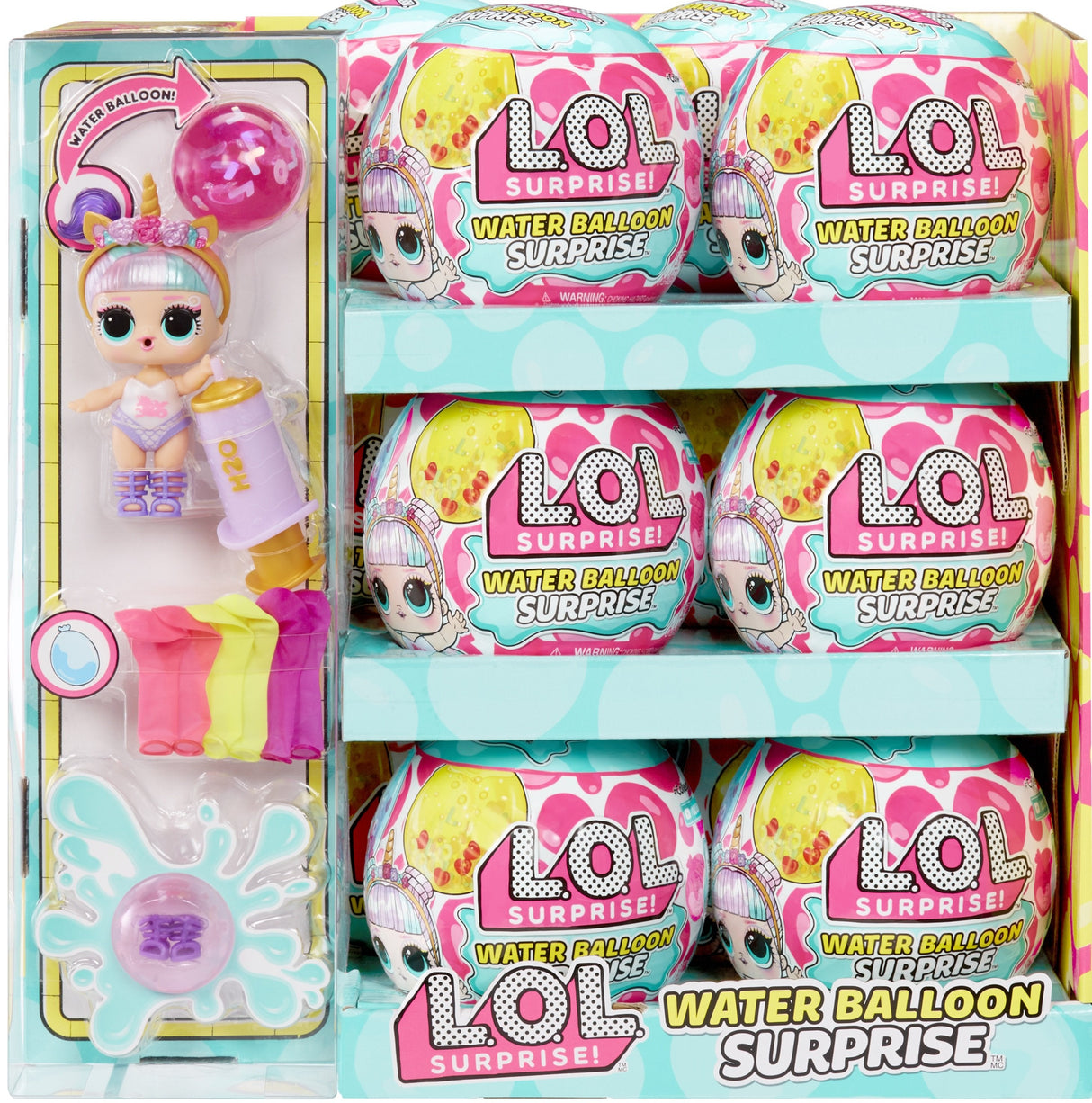 Muñeca Mga Entertainment Lol Surprise Globo De Agua Sorpresa Tots Artículos Surtidos 505068-Euc