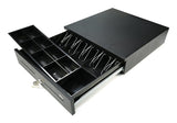 Avpos Cash-U285 Cajon Portamonedas 41cm Automatico - 5 Posiciones Billetes - 8 Posiciones Monedas - Rj11 - Acero De