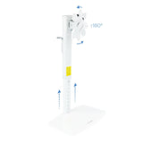 Tooq Soporte Mesa Pantallas Giratorio Inclinacion 17-27" - Blanco