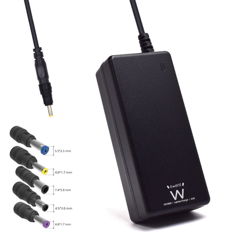 EAN 8052101431605 - Ewent EW3898 adaptador e inversor de corriente Interior 65 W Negro imagen 1