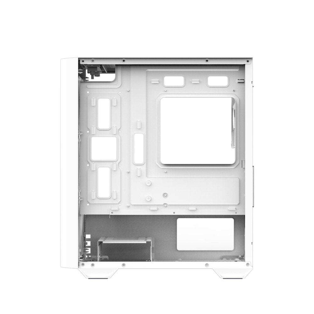 Caja Pc Zalman M4 White Matx Mini Tower 4 Fans Argb