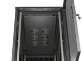EAN 5901969447194 - Lanberg FF01-6222-23B armario rack 22U Rack o bastidor independiente Negro imagen 9