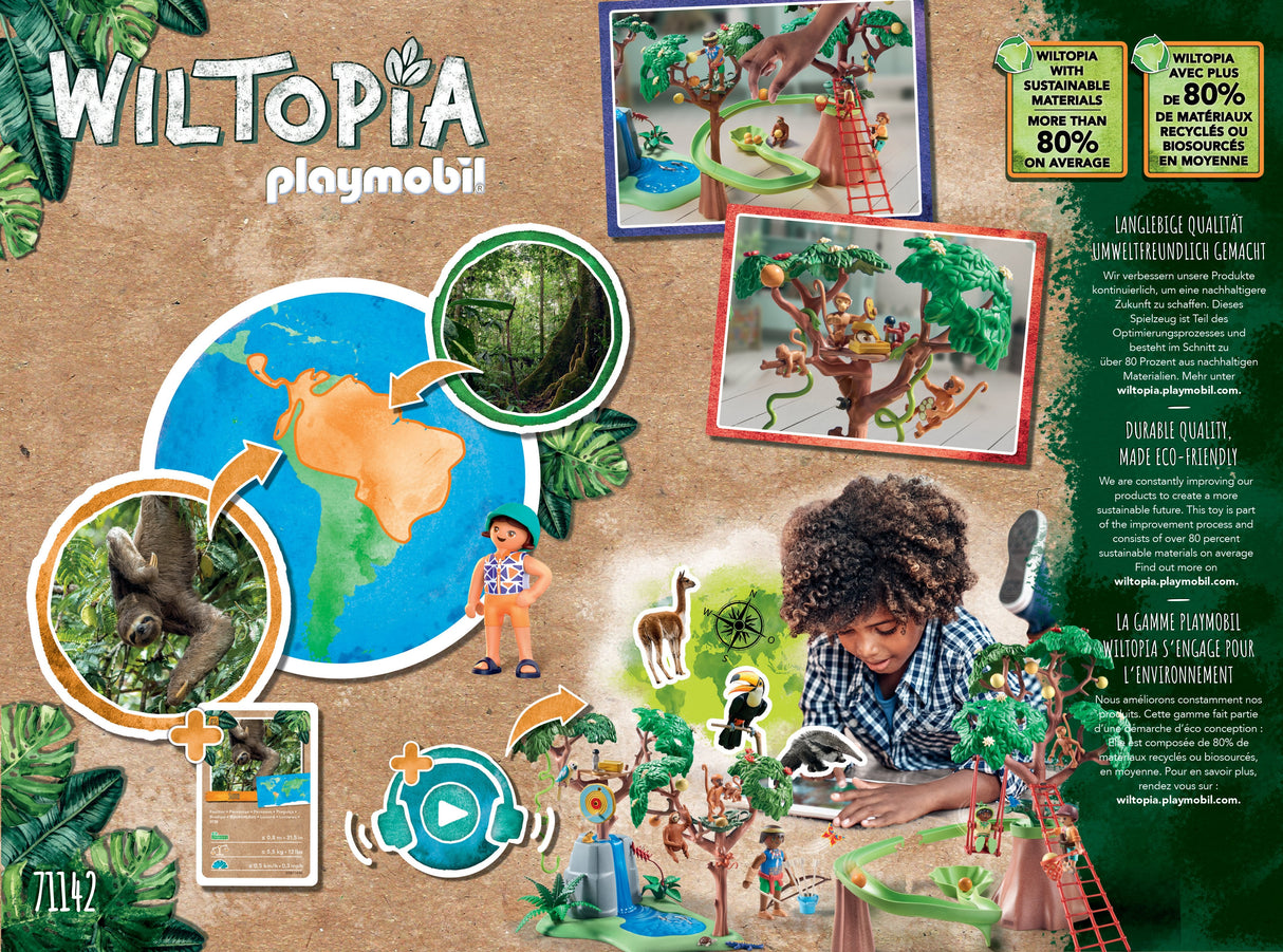 Playmobil Wiltopia Parque Infantil Jungla Tropical
