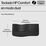 EAN 0197498231419 - HP 680 Comfort Dual-Mode Keyboard teclado Hogar RF Wireless + Bluetooth Negro imagen 3