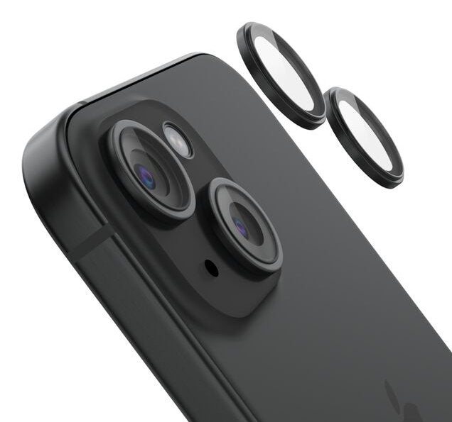 1x2 Belkin Kameralinsenschutz Tempglass Iphone 15/15 Plus