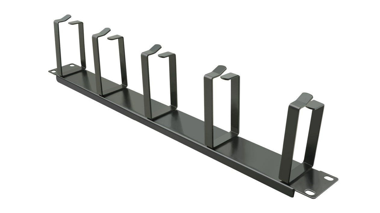 Panel Organizador Helos De 19 "Con 5 Soportes Metálicos, 1 U Negro