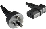 EAN 5711783331148 - Microconnect PE010418AUSTRALIA-A cable de transmisión Negro 1,8 m Enchufe tipo I C13 acoplador imagen 1