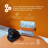 EAN 8719274491927 - R-Go Tools RGOTWBMWLBL ratón Oficina Ambidextro Bluetooth + USB Type-A Óptico 2400 DPI imagen 13