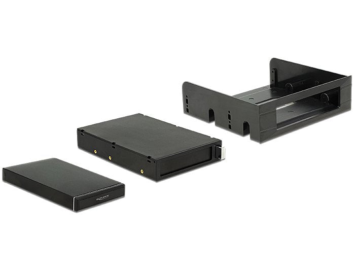 Delock 47213 Bastidor Móvil De 3.5? O 5.25? Para Unidades De Estado Sólido Y De Disco Duro Sata De 2.5?