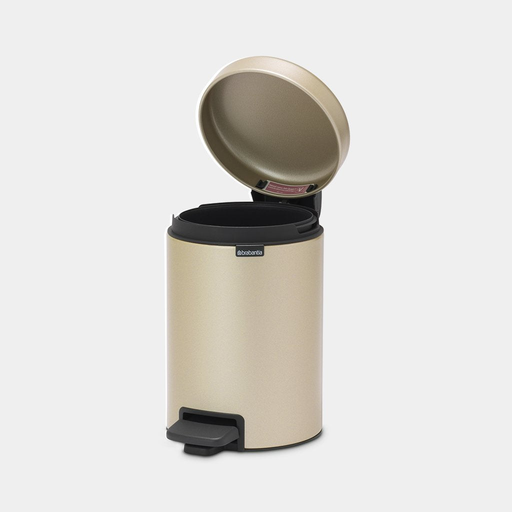 Brabantia Newicon 3 Liter Metallic Gold