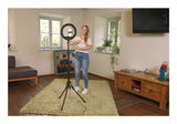 Hama Spotlight Steady 120 Iii Led-Ringleuchte F. Smartphone
