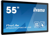 Monitor Iiyama 55 Tf5539uhsc-B1ag Touch  8ms,24/7,Dvi,Hdmi,Vga