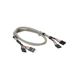 Extensión Inline Usb 2.0 Conector Interno De 2x 4 Pines 60 Cm