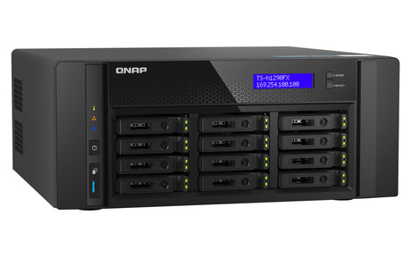 EAN 4711103080511 - QNAP TS-h1290FX NAS Torre EPYC 7232P 64 GB DDR4 0 TB QuTS hero Negro imagen 3