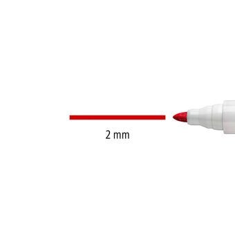 EAN 4007817314302 - Staedtler Lumocolor 351 B WP4 marcador permanente Punta redonda Negro, Azul, Verde, Rojo 4 pieza(s) imagen 5