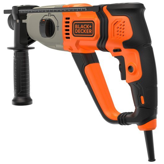 Black+Decker Behs02k-Qs, Martillo Perforador Negro/Naranja