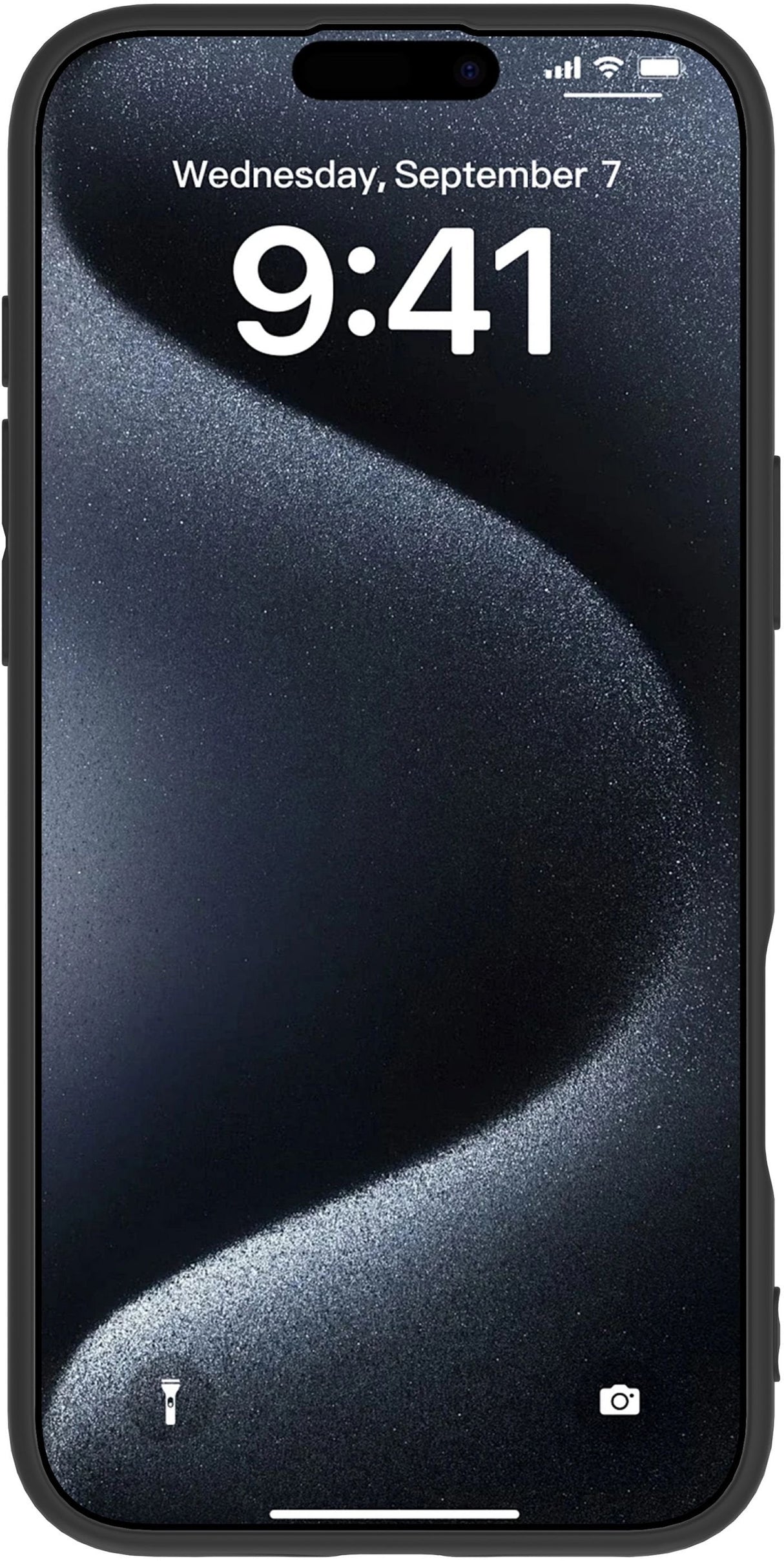 Infinite Vienna Iphone 16  Black Cover. Material: 100%